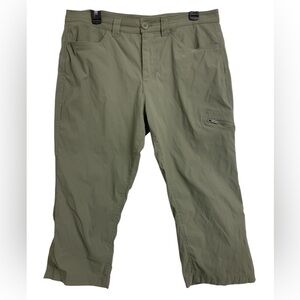Eddie‎ Bauer Cargo Cropped Hiking Outdoor Pants Size 12